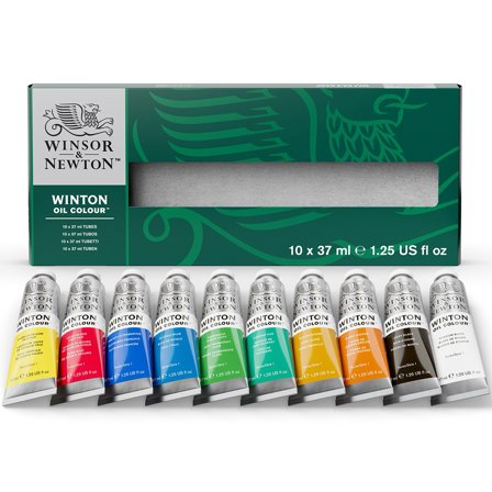 Winsor & Newton Winton Peinture à l'huile Tube 37 ml ensemble de 10