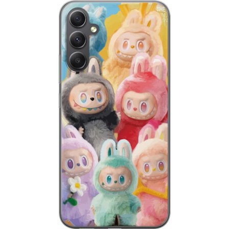Kompatibelt Mobilskal till Samsung Samsung Galaxy A15 5G Söt monsterkanin limited edition samlarobjekt