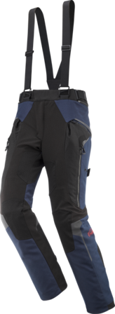 Pantaloni Moto Ixon Odin Blu Navy/Nero/Rosso Vivo 4XL
