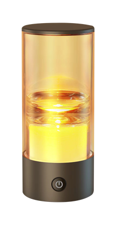 SYNERGY tea light battery, outdoor IPX5, touch switch dimmable, steel gray