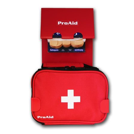 Proaid 2925 Førstehjelpsett med førstehjelpskilt., Førstehjelp