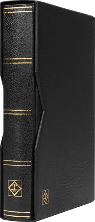 PREMIUM Indstiksbog og kassette - A4 - 64 sorte sider - Sort - Leuchtturm