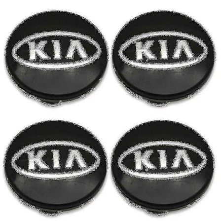 Kia Bil Hjulcentrumkapslar Navkapsel 60mm 4 st För Picanto, Rio, Forte, Ev, Ceed