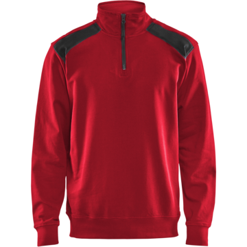 Tröja med Half-Zip Blåkläder 3353