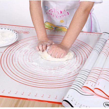 Large Silicone Mat Kitchen Kneading Dough Baking Mat Cooking Cake Pastry Non-stick Rolling Dough Pads Tools Sheet Accessories
