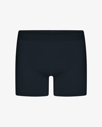 Classic Organic Boxer Briefs - Navy Blue XS