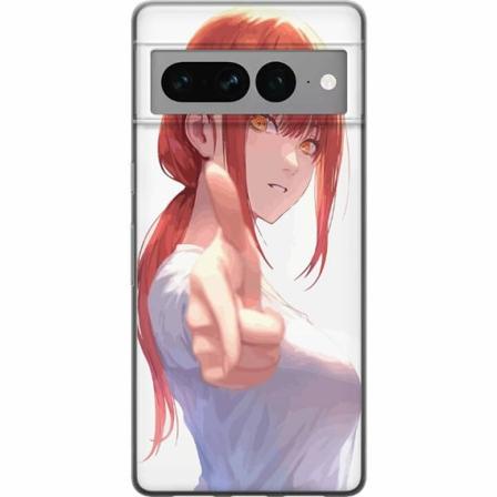 Google Pixel 7 Pro Skal / Mobilskal - Makima Chainsaw Man