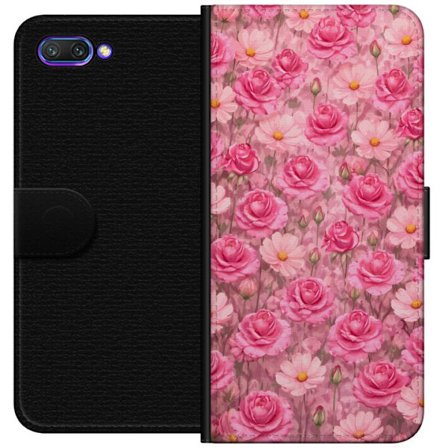 Kompatibelt Lommeboketui til Honor 10 Petal Reverie Blush Rose