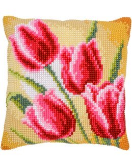 Broderipakke Pute Tulipaner - Vervaco