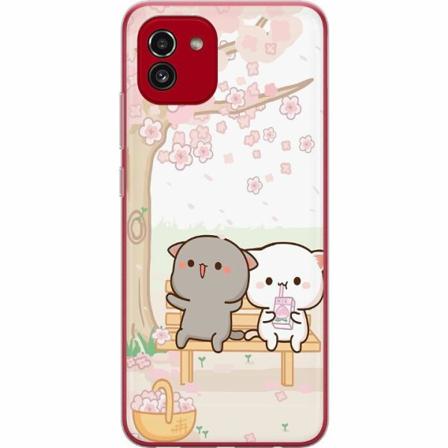 Samsung Galaxy A03 Genomskinligt Skal Kawaii