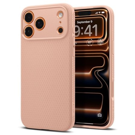 Spigen Liquid Air-etui for iPhone 17 Pro Max - titanrosa