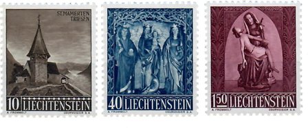 Liechtenstein 1957 - MICHEL 362-364 - Postfrisk