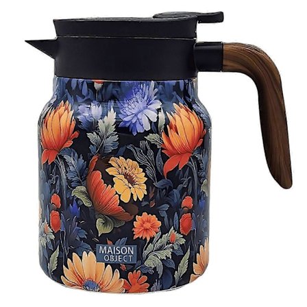 Vintage Blomstret Tekande Termokande, Termokande Tekande, Vintage Blomstret Te Maker