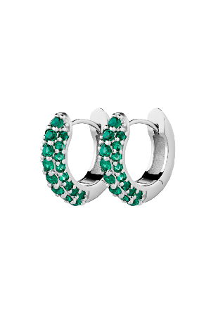 Charlotte Bonde STHLM Timeless Tiny Hoops Smycken & klockor Dam Silver ONESIZE