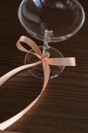 Jotex - Face Bånd Salmon - DOUBLE - Kjøp Gavepapir & gavebånd hos Jotex