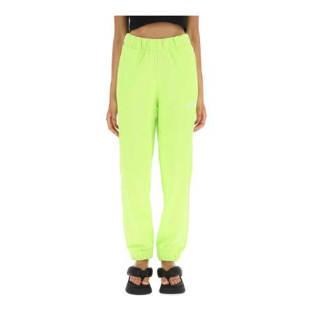 Ganni logo sweatpants Grøn, Dame