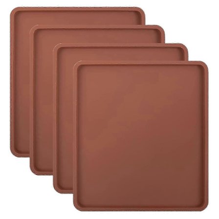 2025 Silikonikuivuri Matot 4-pakkaus Excalibur Mill Cabela -kuivureille, tarttumattomat alustapeitteet Laadukkaat elintarvikelaatuiset 