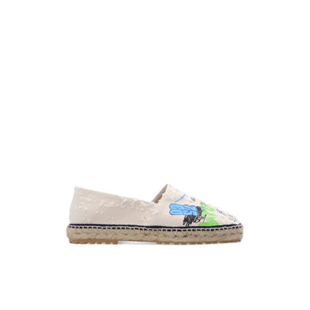 Dsquared2 Patterned Espadrilles , Beige , Heren , Maat: 43 EU