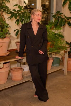 Classique Tailored Trousers Black XS