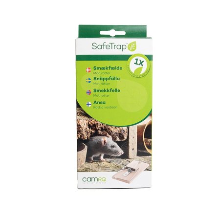 SafeTrap Smækfælde mod Rotter, Tøj & Bolig, Skadedyrsbekæmpelse, Mus & Rotter