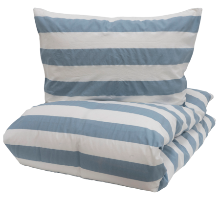 Turiform Sengesett Leo Bomull Blå 140x220