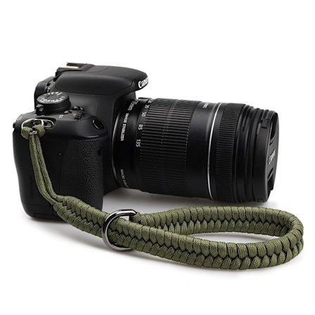 Kamerahandledsrem, Paracord-kamerahandslinga, Snabbkoppling, Bärbar fäste Passar Canon, Nikon