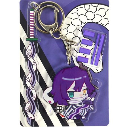 Demon Slayer: Kimetsu no Yaiba Demon Slayer nøglering anime periferi todimensionelle vedhængsornamenter