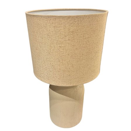 Bordslampa Lampa Keramik Beige