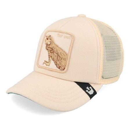 Goorin Bros. - Beige trucker Keps - Kids Lil Far Out Chroma Wave Sand A-Frame Trucker @ Hatstore