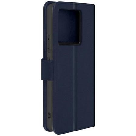 Fodral till Xiaomi 13T och 13T Pro - AVIZAR - Chesterfield - Blå - Stel - Syntet Blå