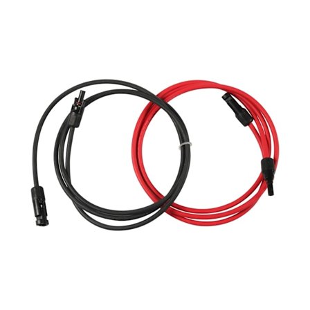 Solcellskabel Förlängningskabel 10AWG Isolerad PV Panel Anslutningskabel Fotovoltaisk