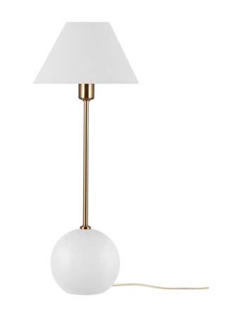 Globen Lighting Table Lamp Iris 20 Dove Blue - White - H51CM