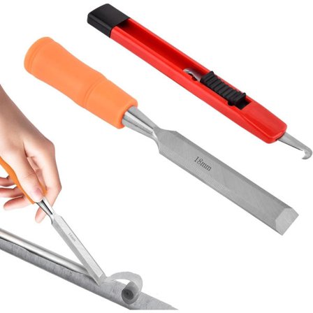 Golf Grip Tape Stripper Tool Golf Grip Remover med Golf Grip Removal Tool Hook Tape Stripper Remover för Gripping Grafit/Stålskaft Golfklubba