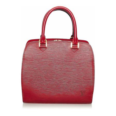 Louis Vuitton Vintage, Handbag Rood, Dames, Maat:ONE Size