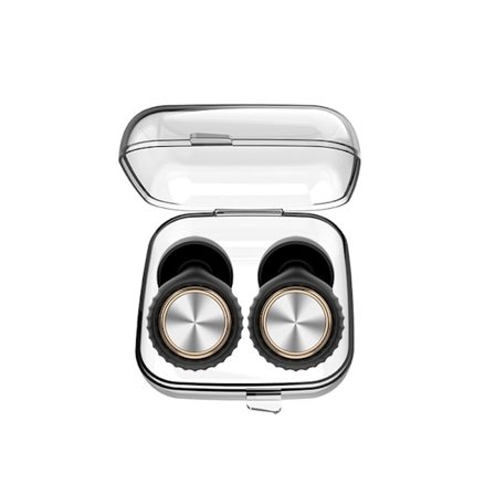 CD-textur C2 Brusreducerande Öronproppar - Rosa/Silver Standardversion: Förbättrad sömn och koncentration med effektiv b