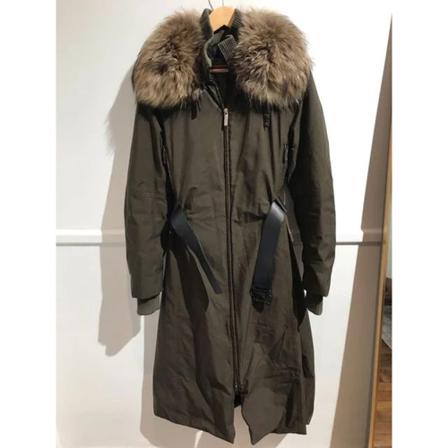 Prada Vintage Pre-ownedCottonouterwear Grøn, unisex Vintage Jakker, Størrelse: L