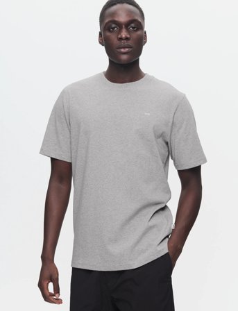 WOOD WOOD Wwessential Sami Tshirt - Grey - XS