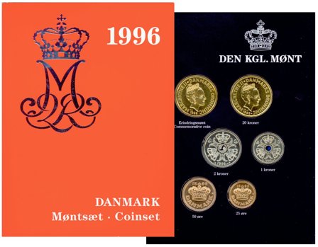 Danmark 1996 - Kgl. møntsæt