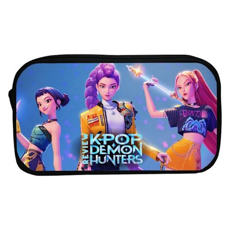 Trykt Devil Hunter Jentegruppe K-POP Penal, Oppbevaringsveske for Studenter-8-Perfet