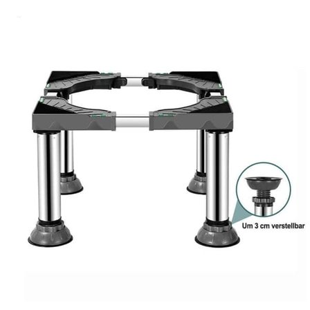 Washing Machine Base/Washing Machine Stand with Anti Vibration Feet – Washing Machine Stand, Strong Load Capacity, Non-Slip and Practical