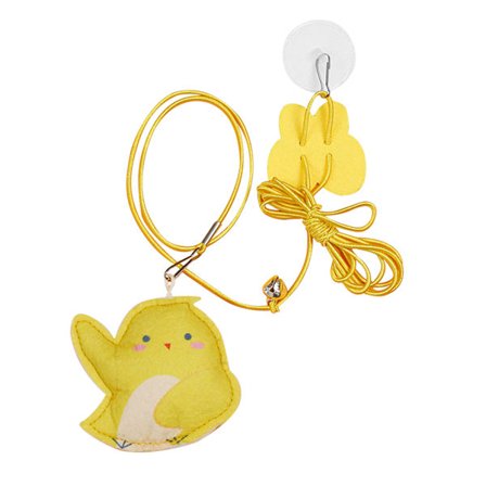 Oven ovelle kiinnitettävä kissan lelu, vetäytyvä ja vaihdettava huopakoriste, joustava köysi, interaktiivinen kissan lelu ovelle, pöllö