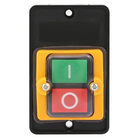 AC220V/380V 10A Vanntett PÅ/AV Trykknappbryter