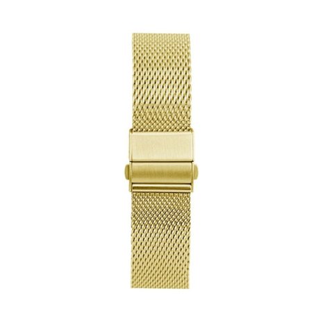 22 mm universellt justerbart klockarmband i rostfritt stål - Guld