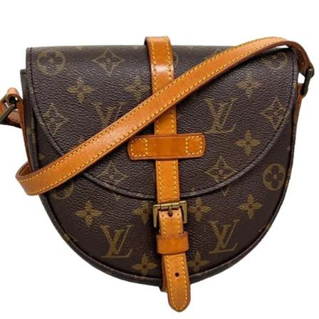 Louis Vuitton Vintage, Pre-owned Canvas louis-vuitton-bags Bruin, Dames, Maat:ONE Size