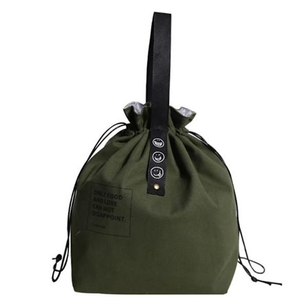 Isolerad lunchväska för kvinnor, liten kylväska för arbete