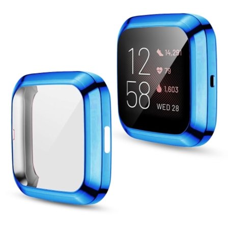 För Fitbit versa 2 Plating TPU All-inclusive Protective Shell