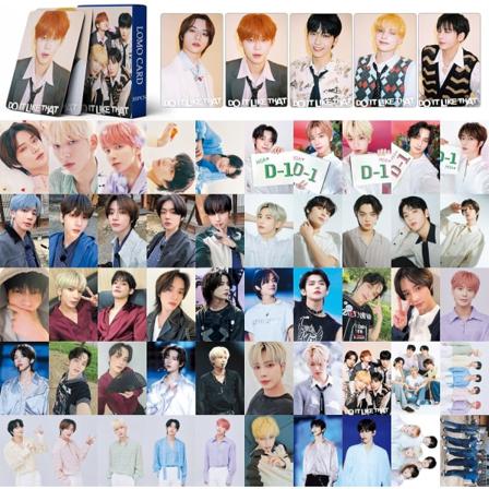 Kpop 55st TXT-fotokort TXT Gör det som det nya albumet TXT Mini Lomo TXT-kort 2023 Fotokort Vykort Present till fans
