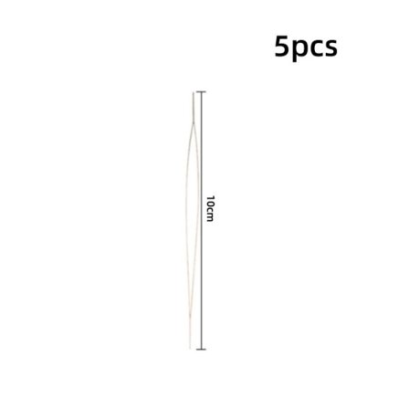 5 stk Open Big Eye Beading Nåler Selvtrådende nålstifter