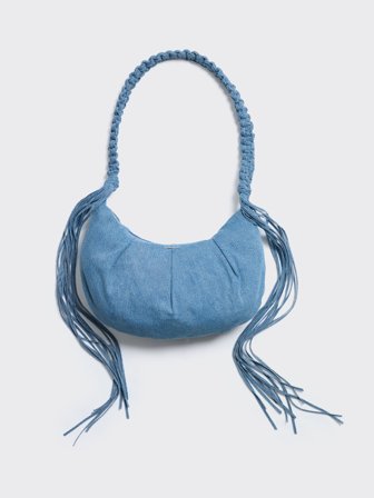 Holzweiler Cocoon Big Denim Bag - Mid Blue - Women's - One size