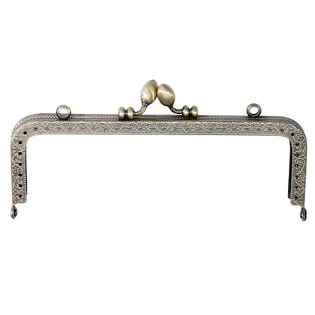 Handväska Ram Kysslås Handväska lås Ram 20,5 cm